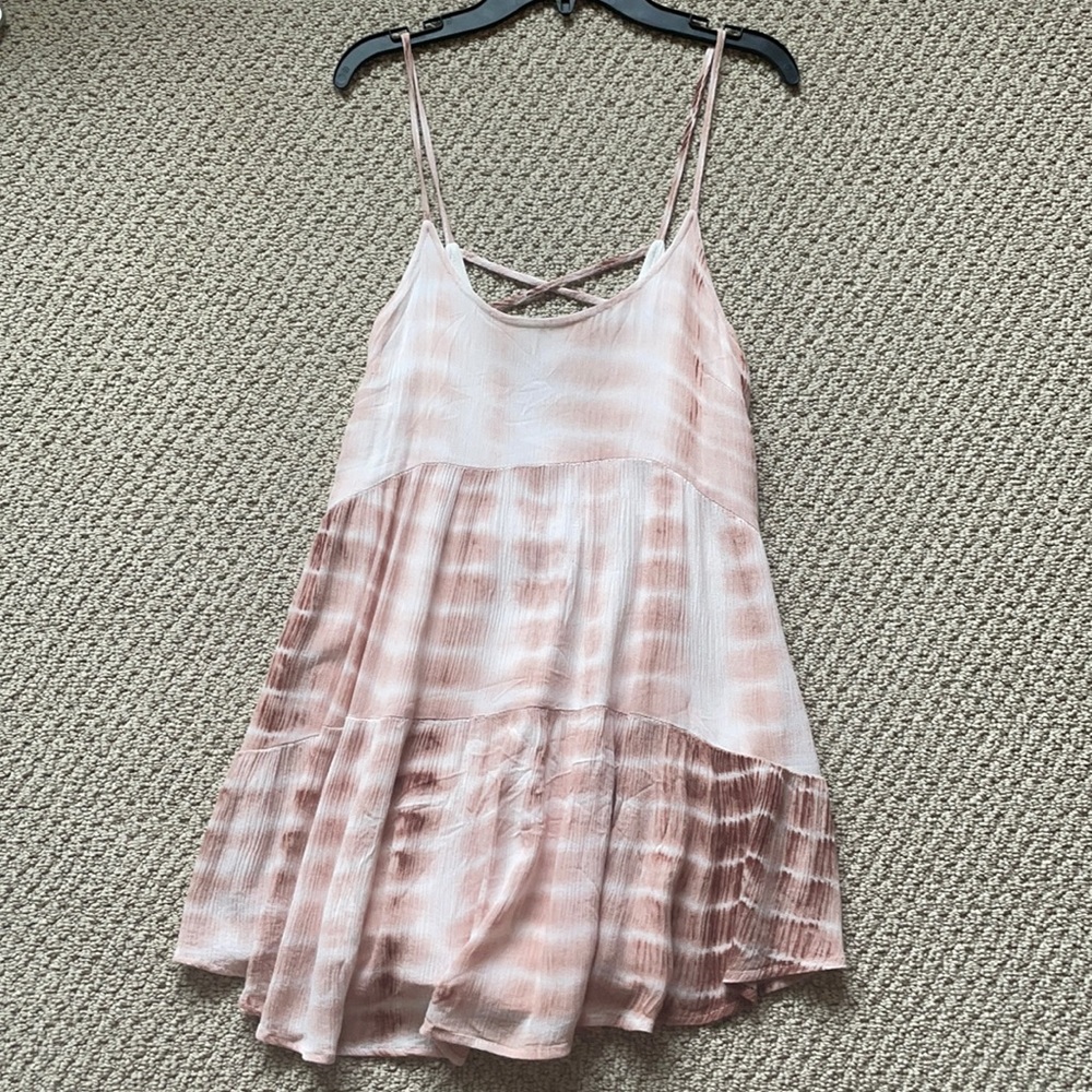 Tobi Pink Mini Sundress